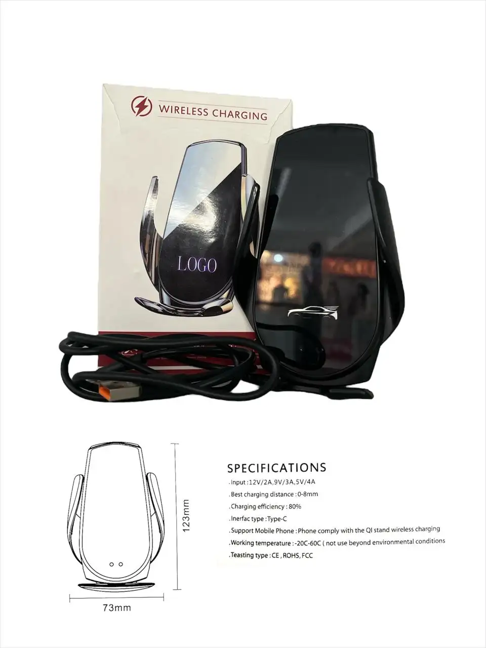 Cargador Inalámbrico AutoSmart